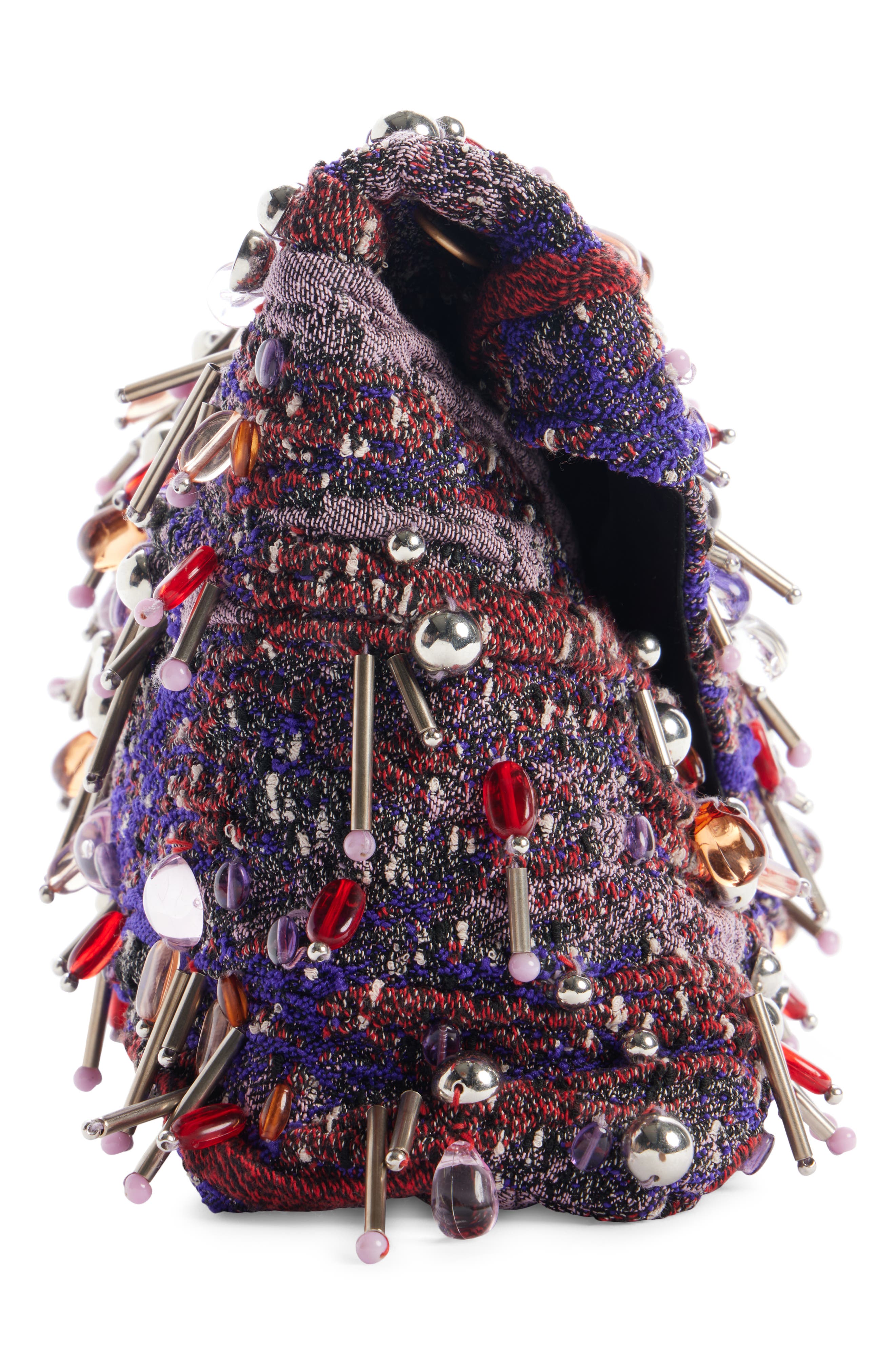 Dries Van Noten Embellished Envelope Clutch, Alternate, color, 