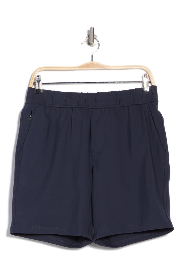 All Day 8-Inch Knit Shorts, Alternate, color, NAVY ECLIPSE