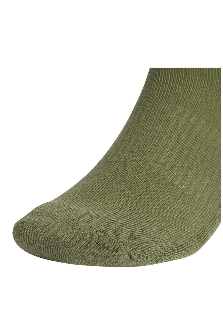 Cushioned 6-Pack AEROREADY Quarter Training Socks, Alternate, color, OLIVE GREEN/ DARK BLUE/ GREY