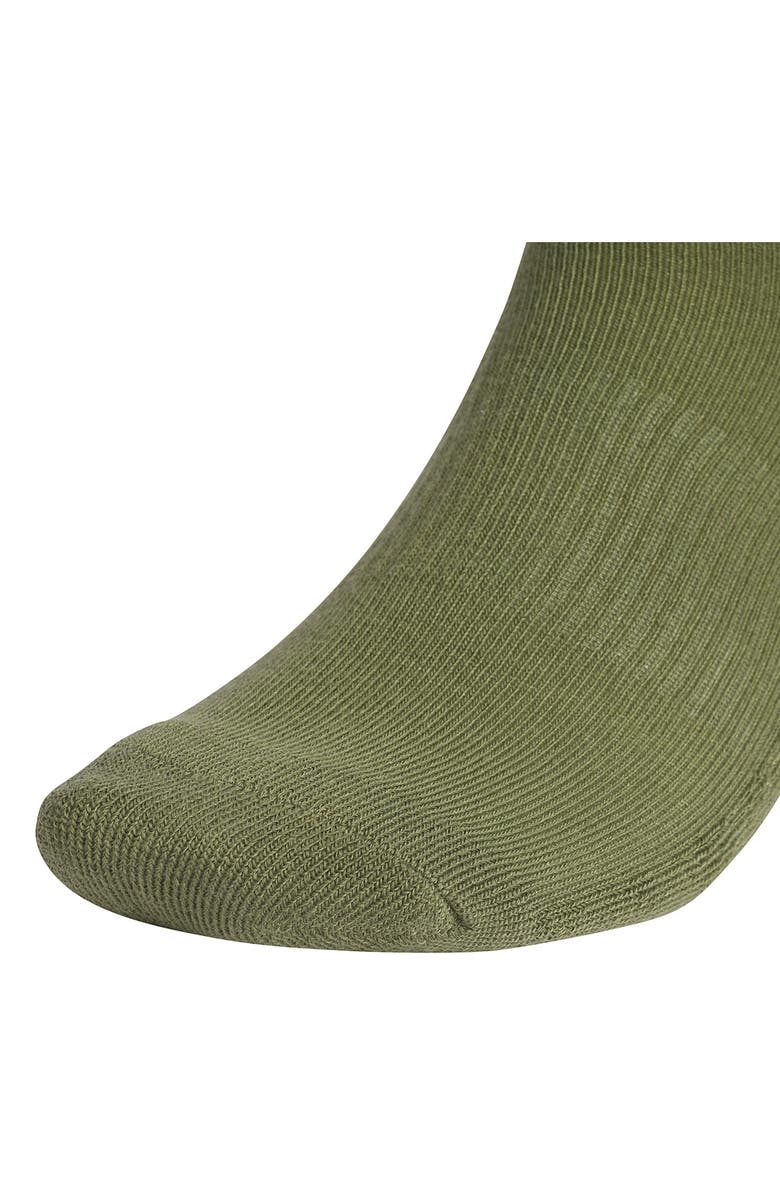 adidas Cushioned 6-Pack AEROREADY Quarter Training Socks, Alternate, color, 