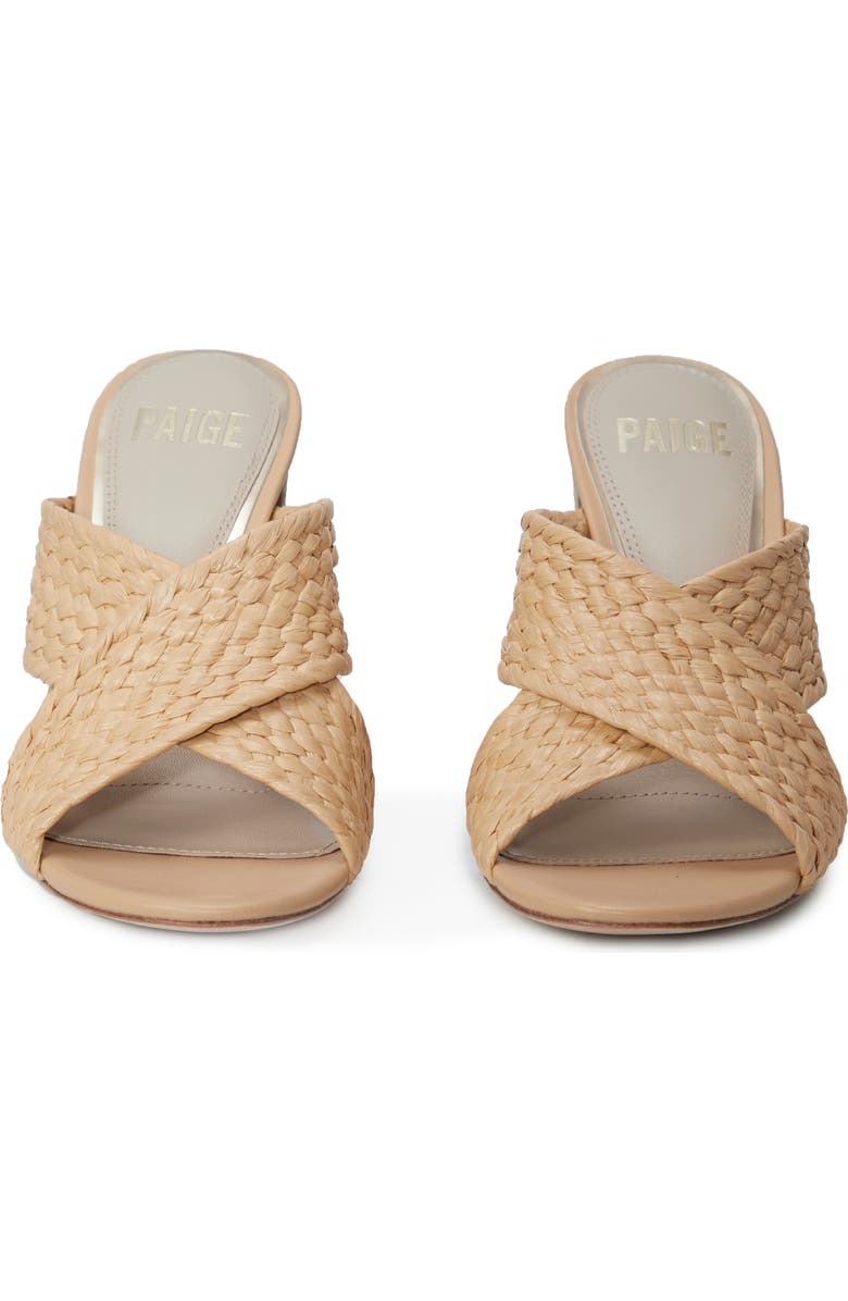 PAIGE Nova Sandal, Alternate, color, Straw