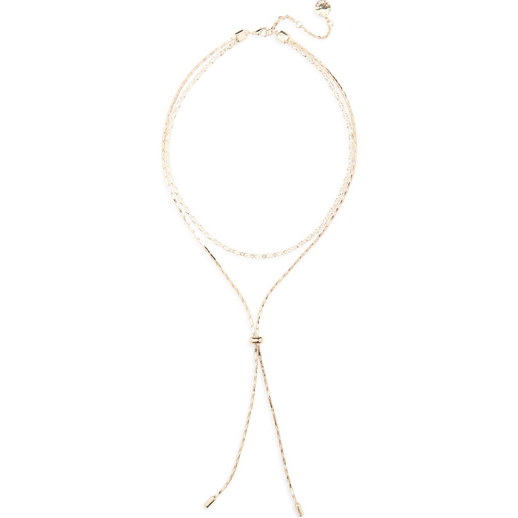 Vince Camuto Had A Chain Layer Y-drop Necklace In Gold