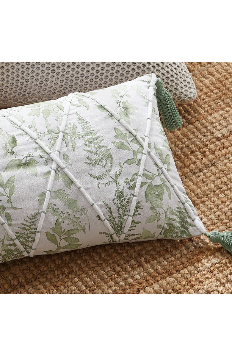 Peri Home Botanical Fern Accent Pillow, Alternate, color,