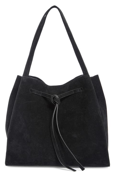 Tulip Faux Suede Tote