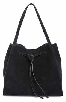 Tulip Faux Suede Tote
