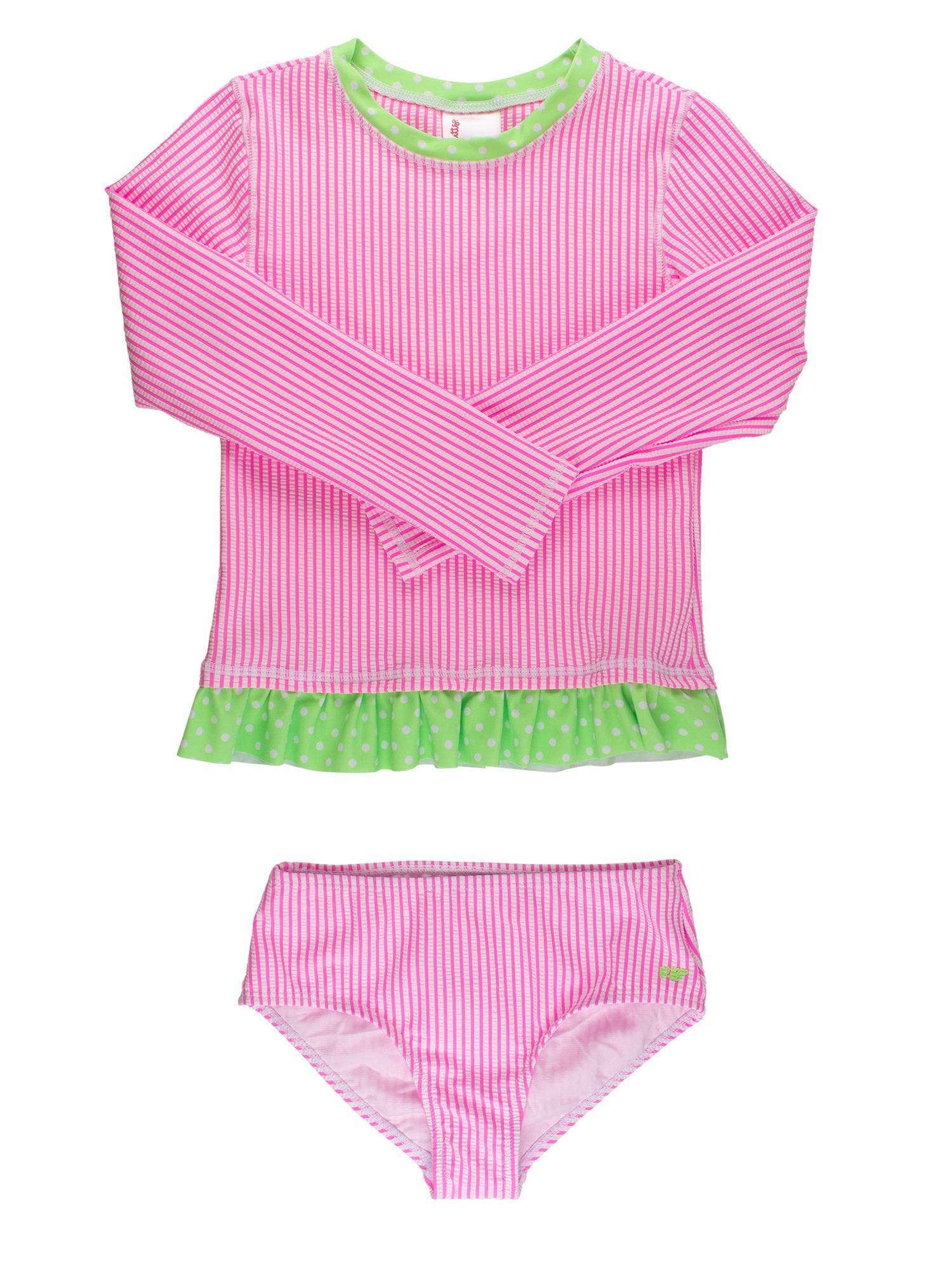 Neon Pink Seersucker