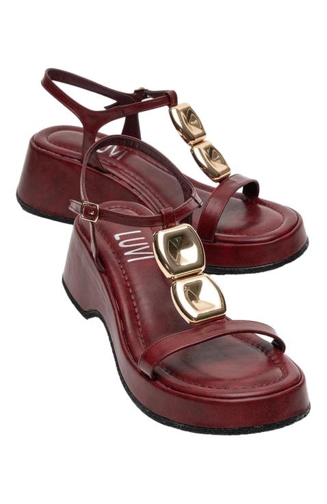Kerry Buckle Platform Sandal