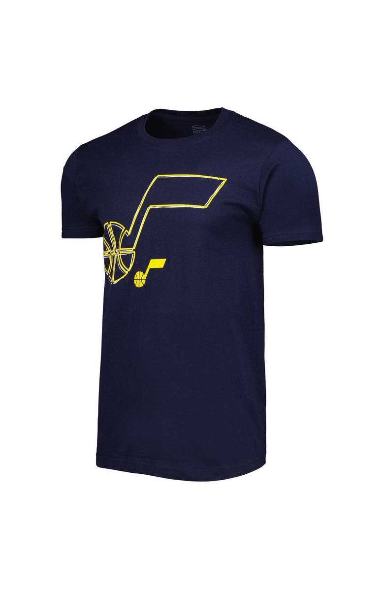 Stadium Essentials Unisex Stadium Essentials Navy Utah Jazz Element Logo Pop T-Shirt, Alternate, color, Navy
