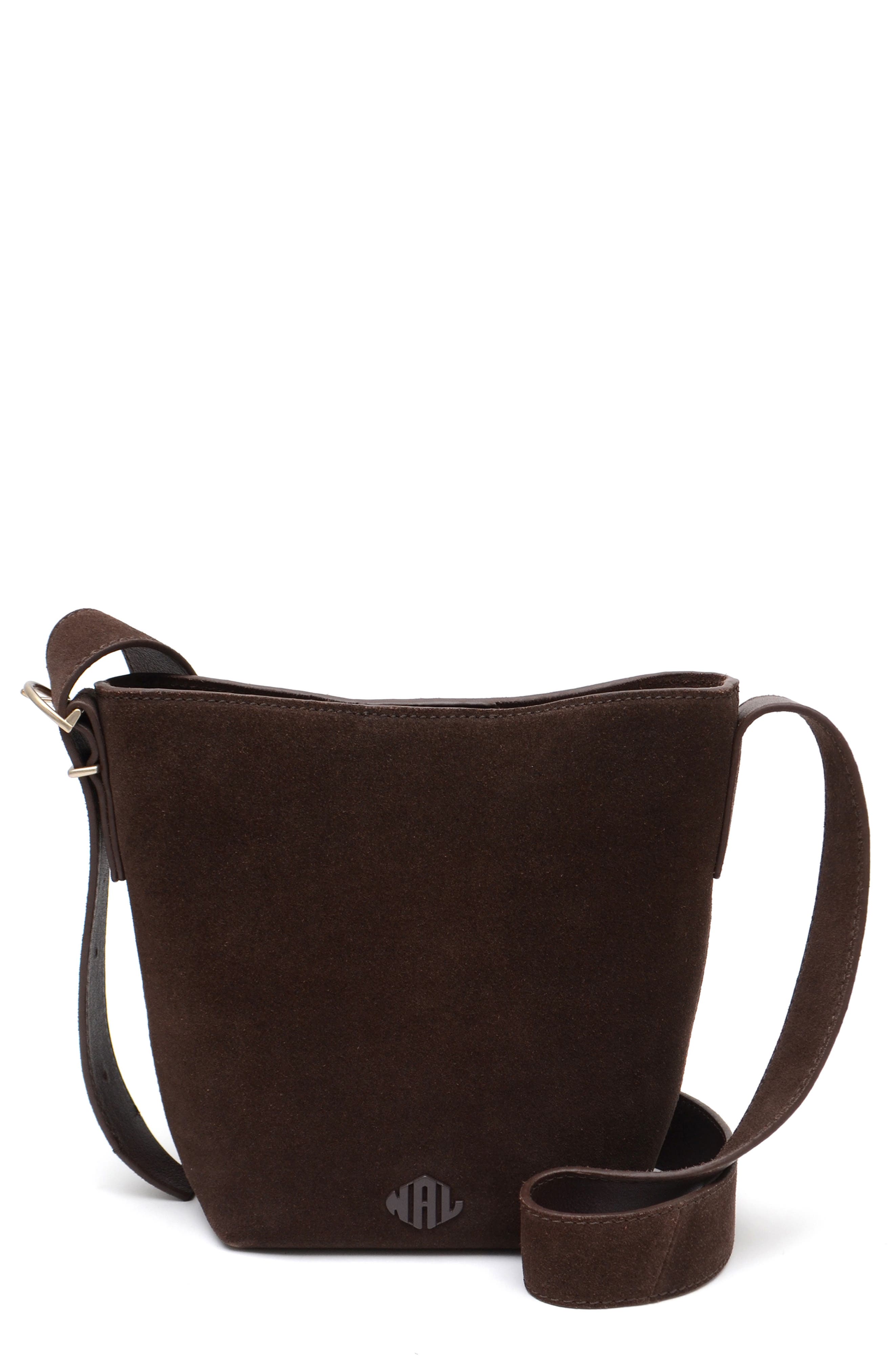 New Amsterdam Leatherworks Jayden Leather Bucket Bag