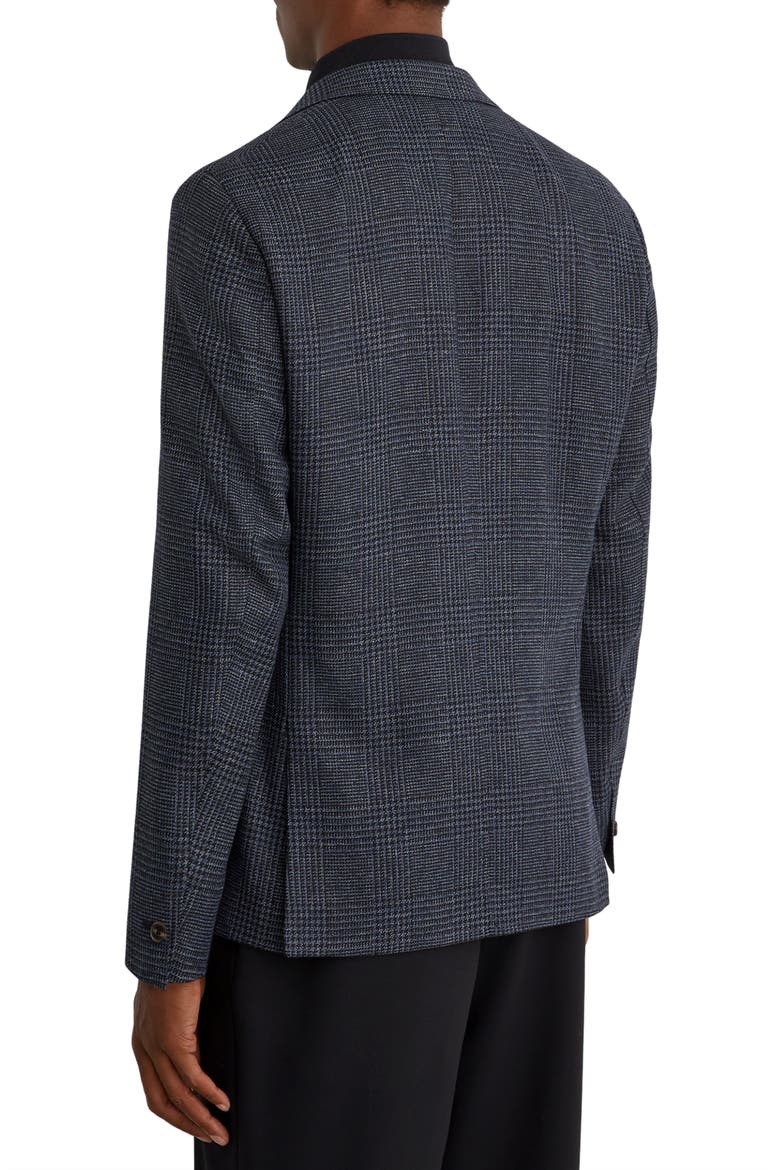 Kyle Tailored Fit Sport Coat with Gilet Insert, Alternate, color, NAVY