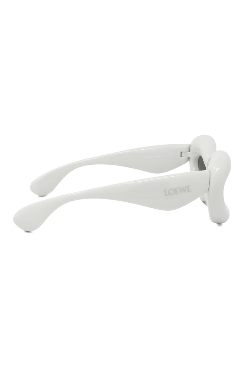 55mm Cat Eye Sunglasses, Alternate, color, GREY / SMOKE