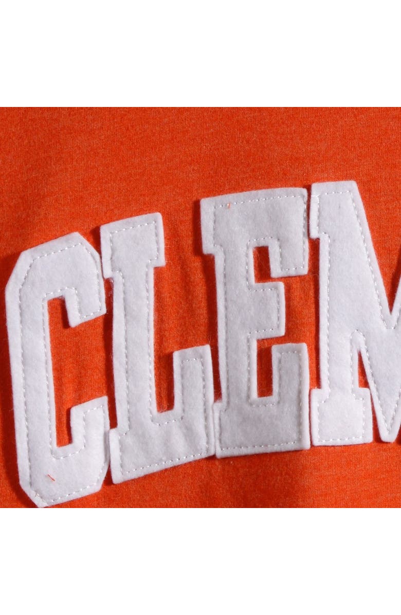 PRESSBOX Women's Pressbox Orange Clemson Tigers Plus Size Two-Hit Canyon Long Sleeve T-Shirt, Alternate, color, Orange