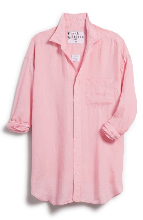 FRANK & EILEEN FRANK & EILEEN ONE SIZE BUTTON-UP SHIRT 