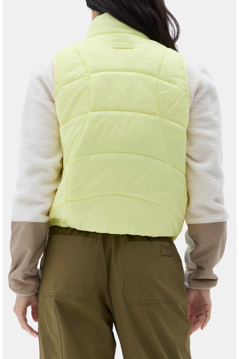 Claude Water Repellent Quilted Vest, Alternate, color, LIMONCELLO