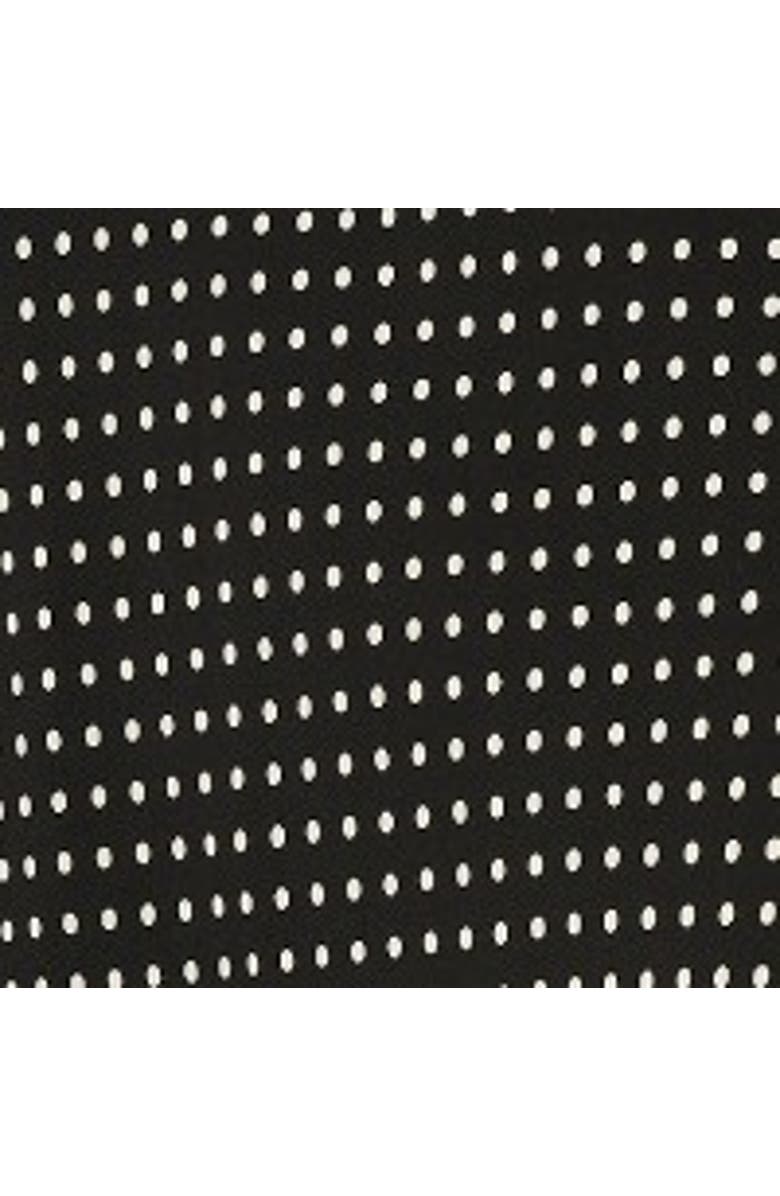 Finery London Evelyn Polka Dot Midi Skirt, Alternate, color, Black Spot