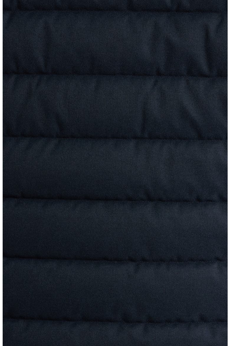 Felipe Water Resistant Quilted Jacket, Alternate, color, NAVY BLUE MELANGE