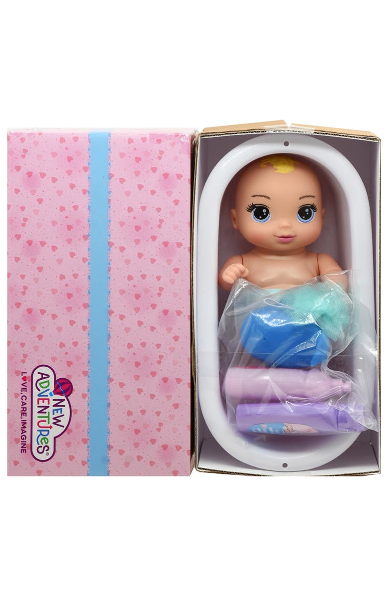 Magic Nursery Hardbody Baby Doll W/ Bath Accessories, Alternate, color, Multicolored
