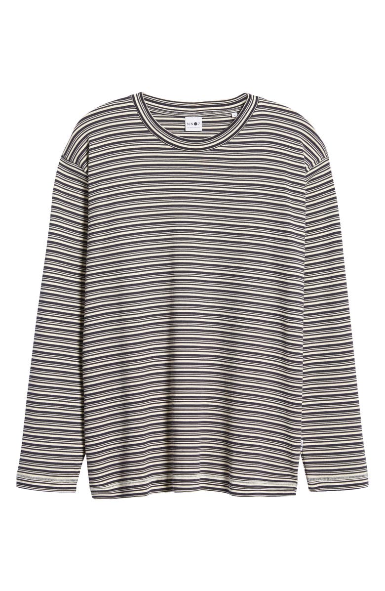 NN07 Men's Kurt 3463 Stripe Long Sleeve T-Shirt, Alternate, color,