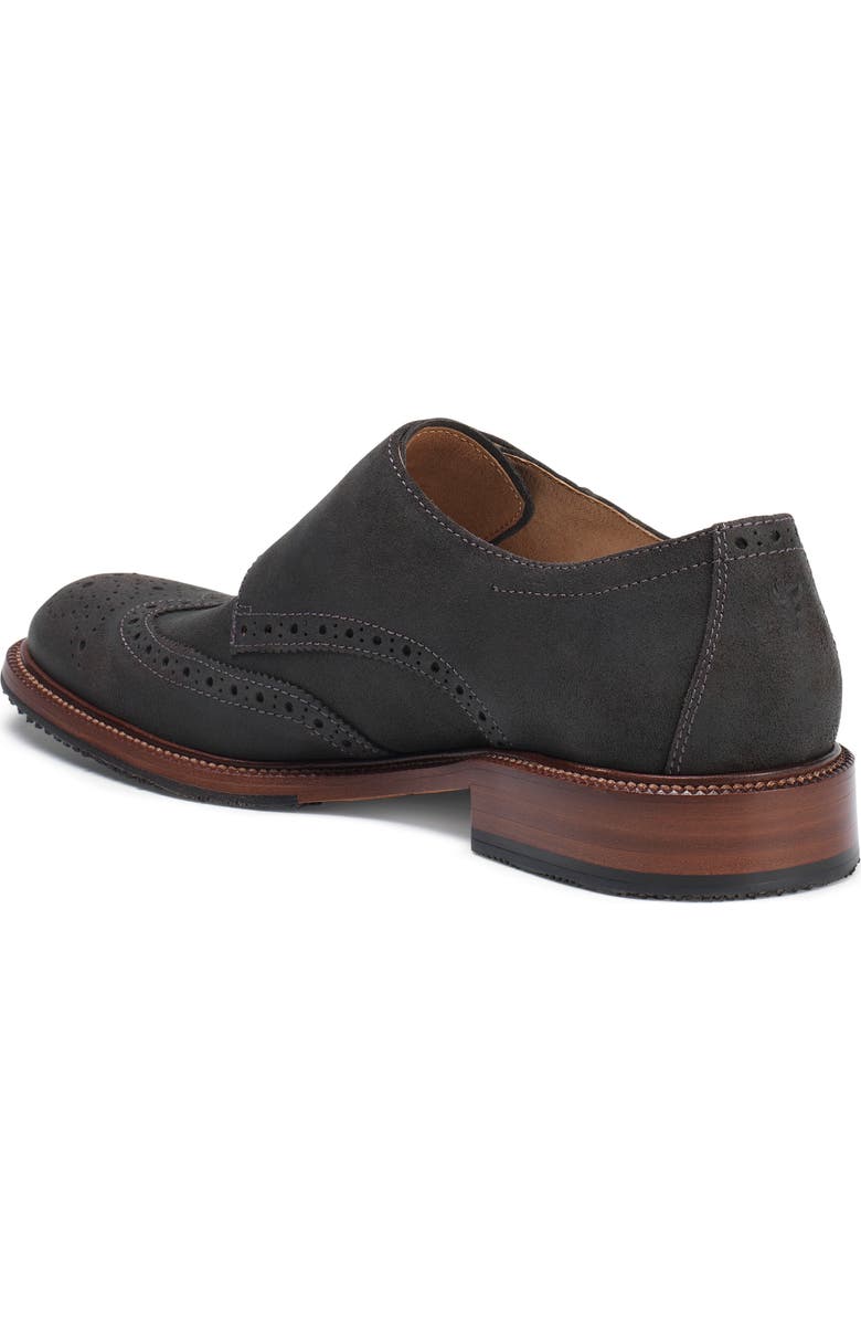 Trask Leland Double Monk Strap Shoe, Alternate, color,