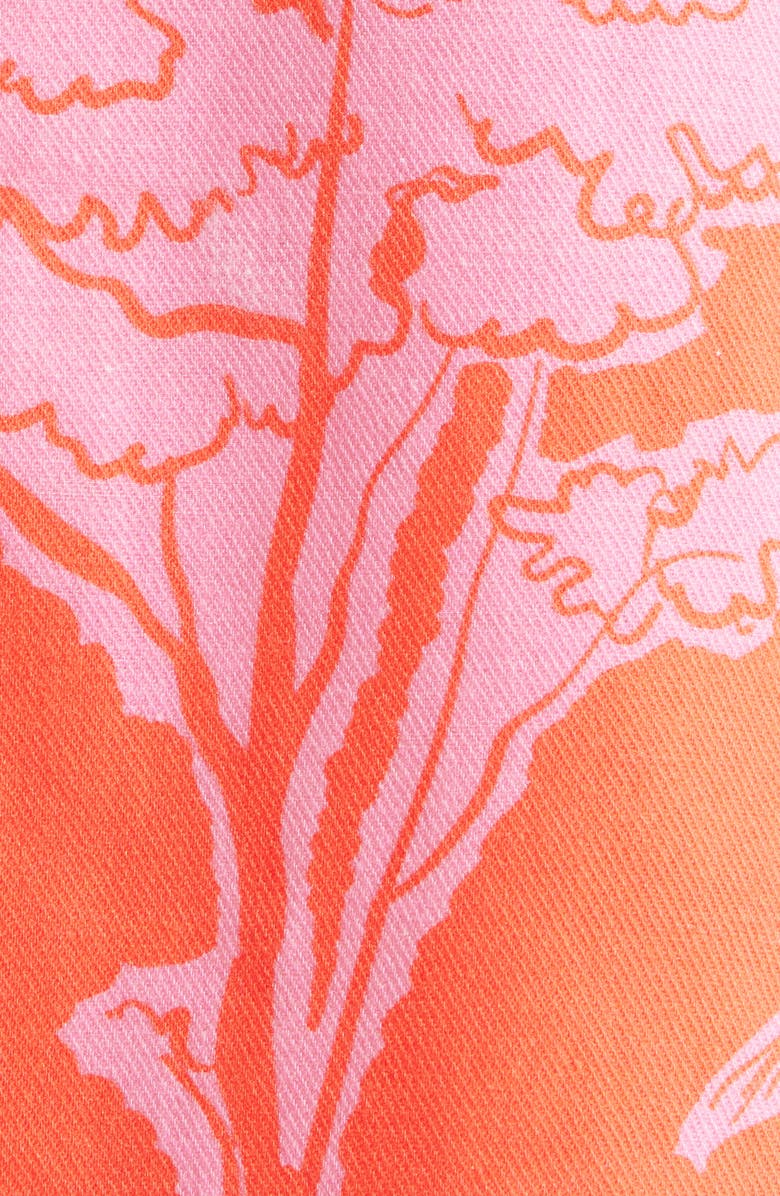 KILO BRAVA Print Cotton Short Pajamas, Alternate, color, Tropical Toile