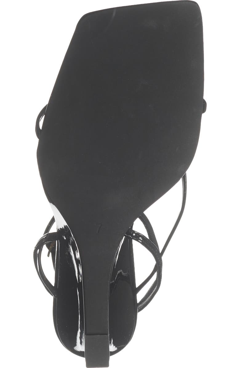 Jeffrey Campbell Herz Wedge Sandal, Alternate, color, Black Patent