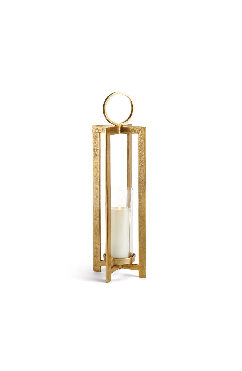 Napa Home & Garden Asola Lantern, Main, color, Gold
