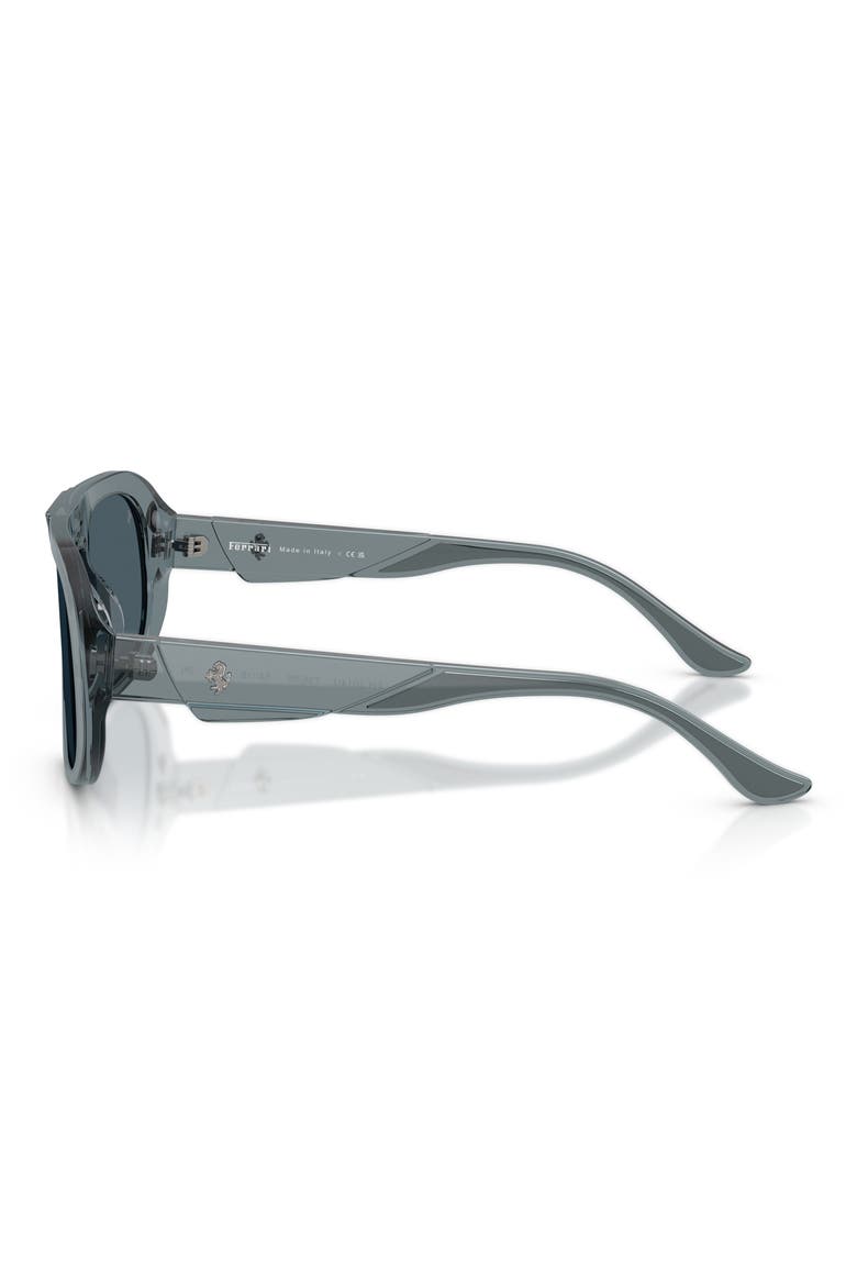 54mm Pillow Sunglasses, Alternate, color, OCEAN / LIGHT BLUE