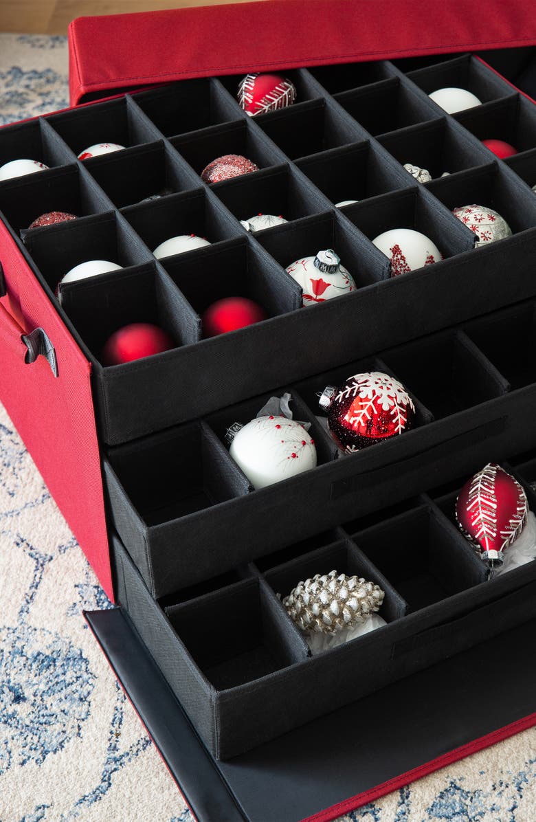 Balsam Hill Ornament Storage Box, Alternate, color, 