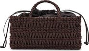 MANGO Medium Natural Fiber Tote