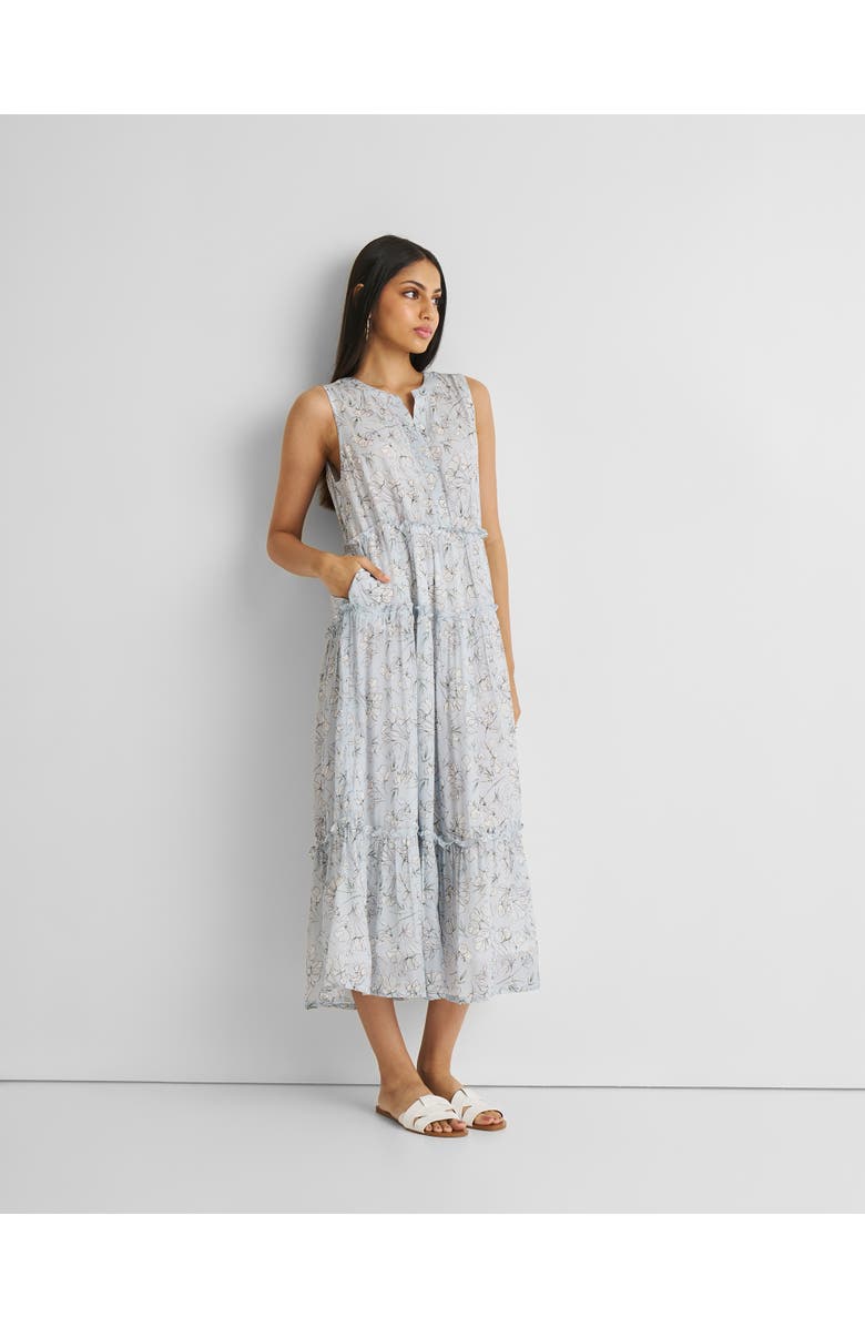 Reistor Perfect Resort Maxi Dress, Alternate, color, Peony Blues