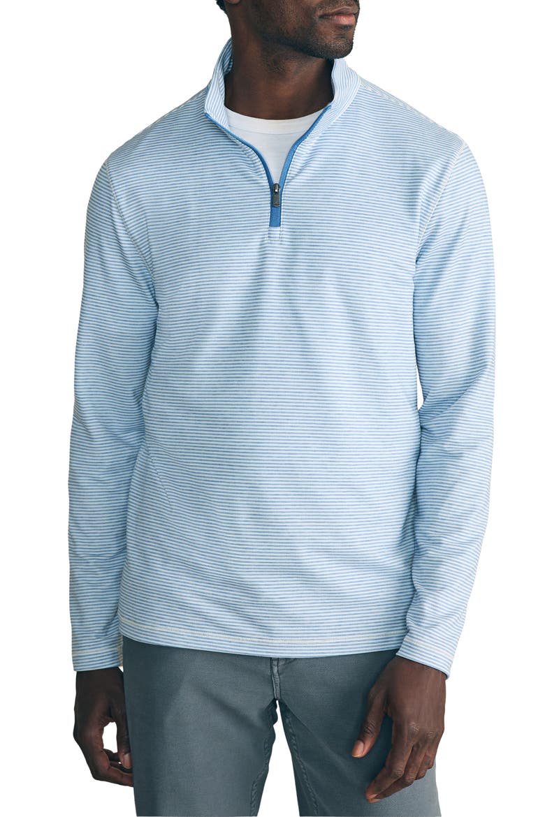 Movement Quarter Zip Top, Main, color, MADAKET STRIPE