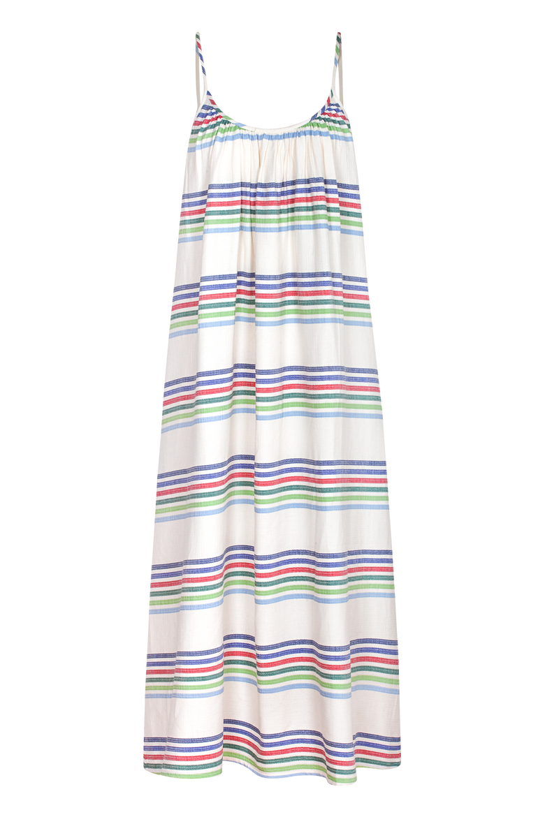 Ophelia Open-Back Strappy Maxi Dress, Main, color, Vela Stripe