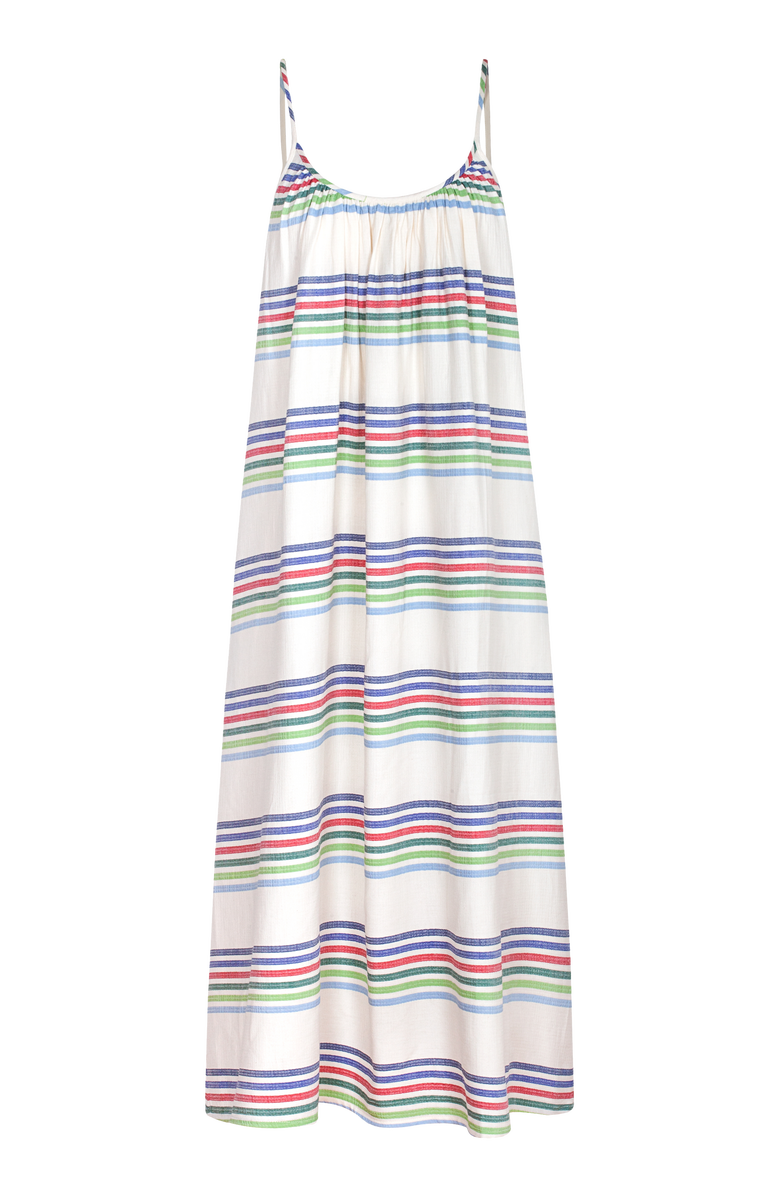 Untitled in Motion Ophelia Open-Back Strappy Stripe Maxi Dress, Main, color, Vela Stripe