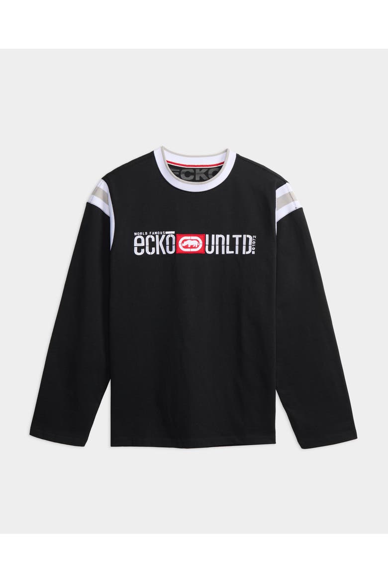 World Famous Long Sleeve Shirt, Main, color, Black