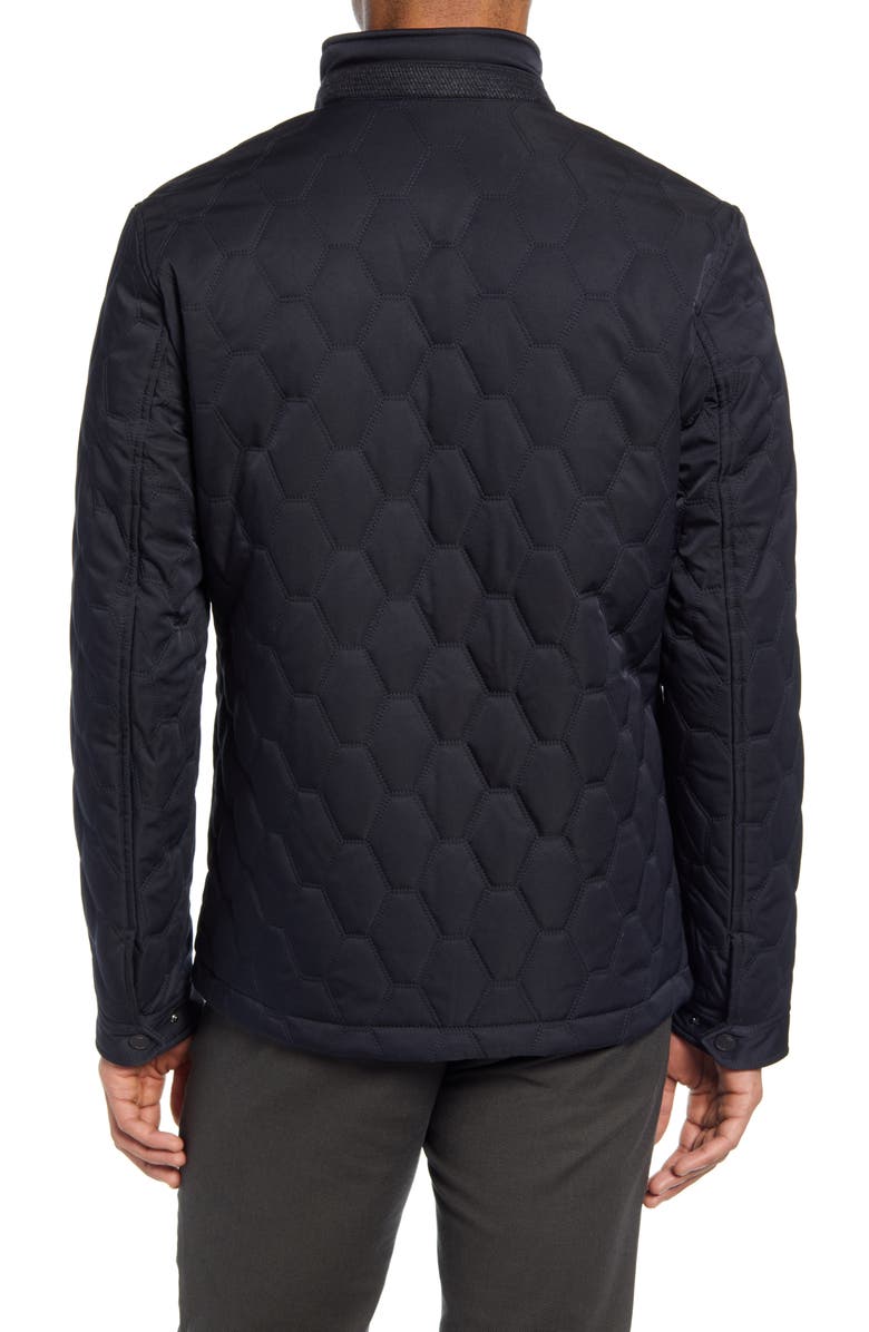 Ted Baker London Waymoth Quilted Twill Jacket, Alternate, color, 