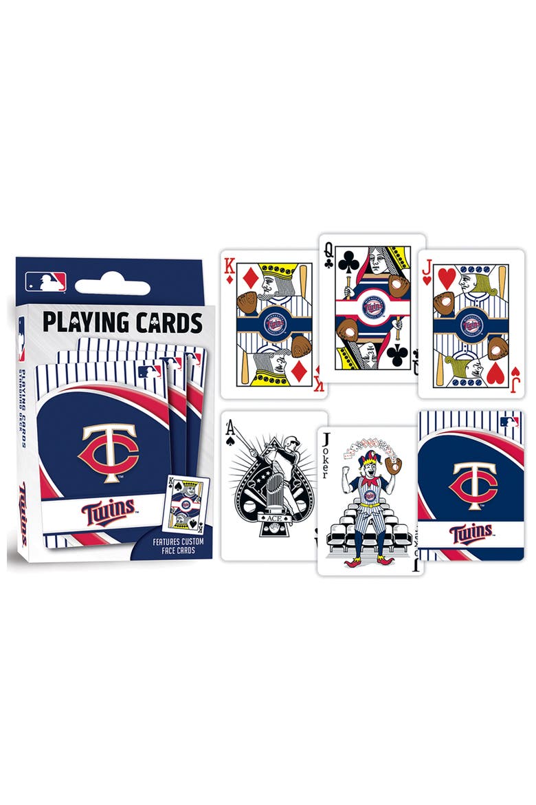 Minnesota Twins Playing Cards, Alternate, color, Multicolor