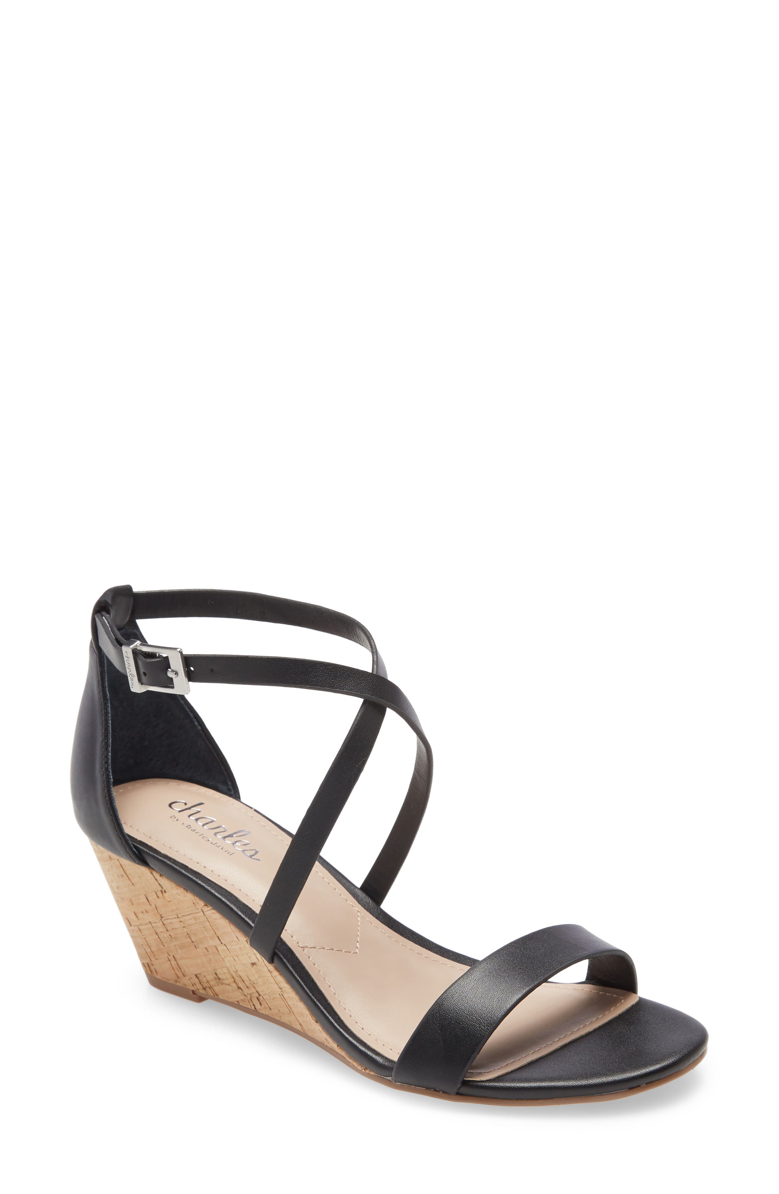Charles by Charles David Gustie Wedge Sandal, Main, color, 
