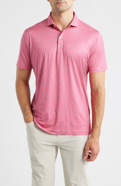 Tini Dancer Martini Print Featherweight Performance Polo