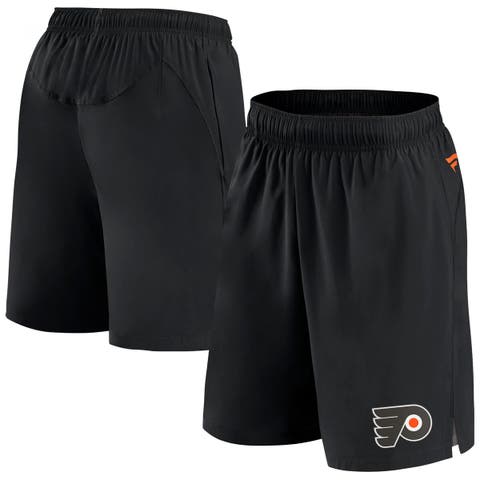 Men's Fanatics Branded  Black Philadelphia Flyers Authentic Pro Tech Shorts
