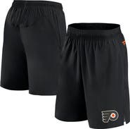 FANATICS Men's Fanatics Branded Black Philadelphia Flyers Authentic Pro Tech Shorts