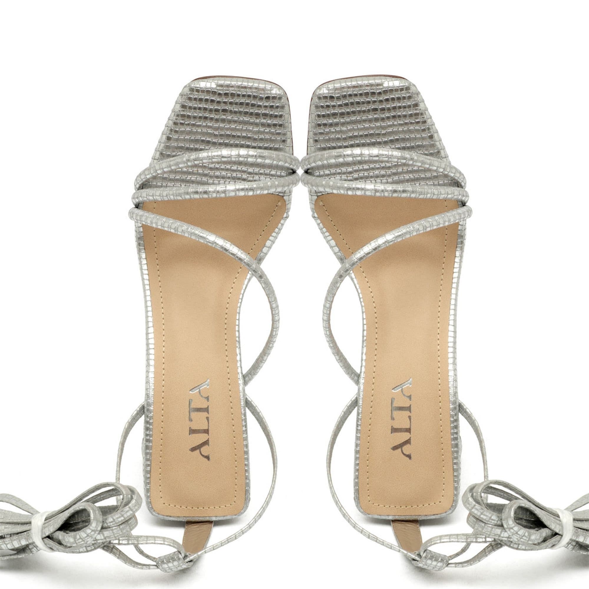 Analia Sandals, Alternate, color, Silver