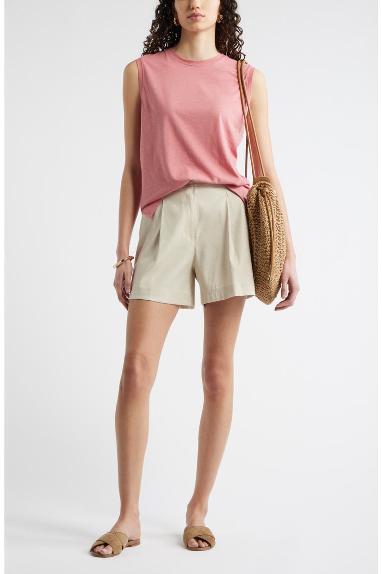 Everyday Muscle Tee, Alternate, color, PINK CLAY