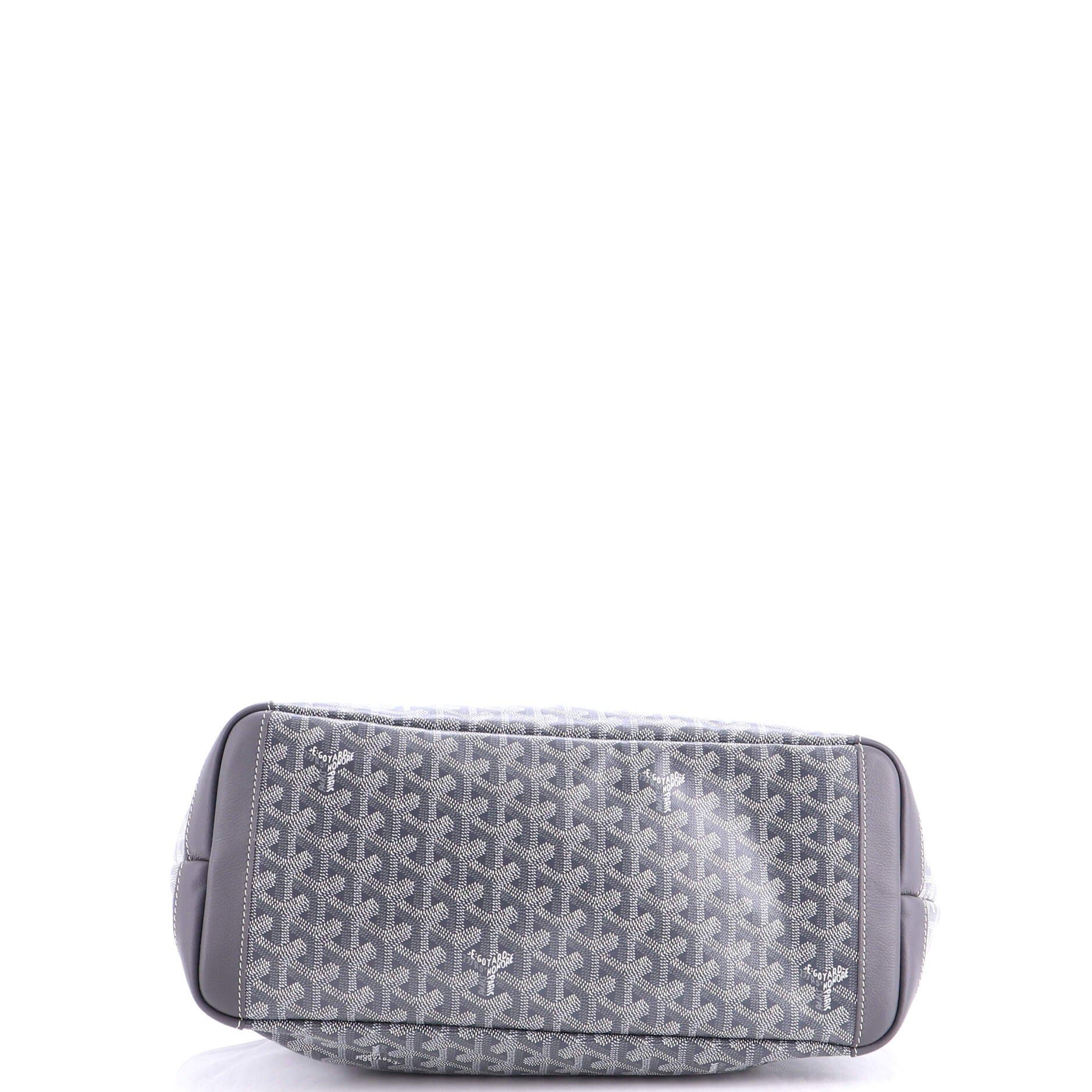 Pre-Owned Goyard Artois Tote Coated Canvas MM, Alternate, color, Gray