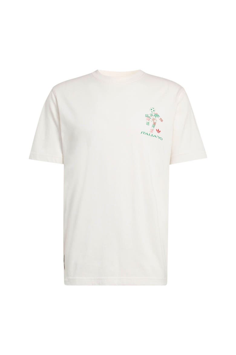 Men's adidas White 1990 FIFA World Cup Ciao Mascot T-Shirt (Men
