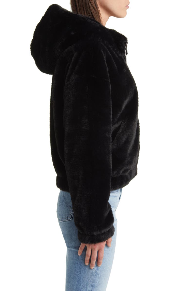 UGG<sup>®</sup> Mandy Faux Fur Hooded Jacket, Alternate, color, 