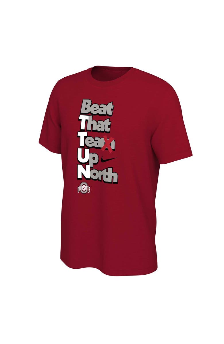 Nike Men's Nike Scarlet Ohio State Buckeyes Michigan-Ohio State Rivalry T-Shirt, Alternate, color, 