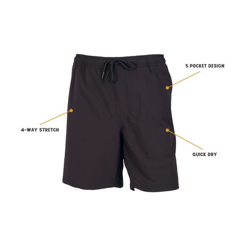 Mountain Khakis Nylon Deck Short In Brown