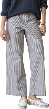 Marine Layer Stripe Pima Cotton Boxer Pants
