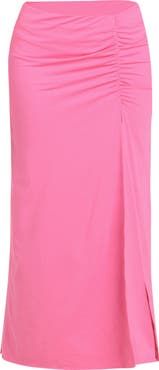 La Blanca Island Goddess Side Slit Cover-Up Skirt