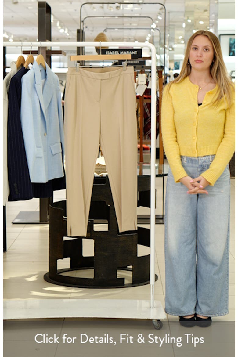 Tapria Slim Fit Crop Pants video